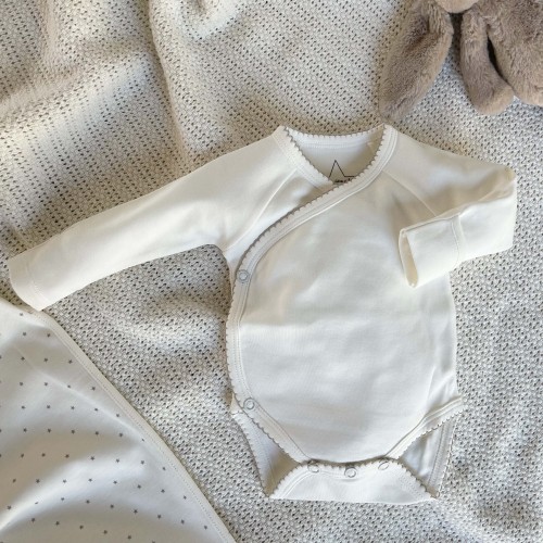 Bonnet pour Bébé en Coton Bio à Rayures - Baby on Earth - Prairymood